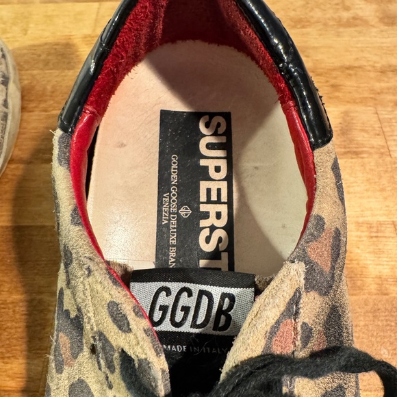 Golden Goose Brown Print Superstar Sneaker - Picture 9 of 11